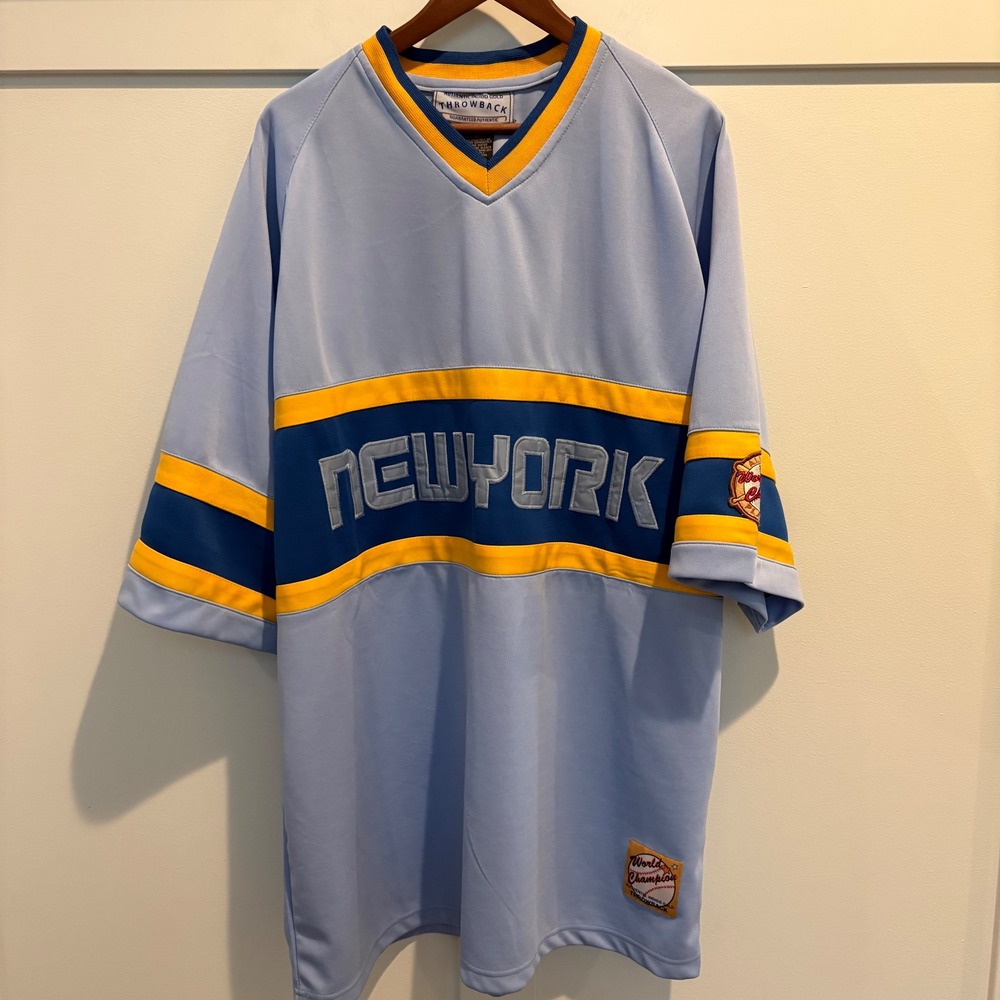 Throwback Baseball Jersey New York XXL Negro Baseball League Colors Retro Style